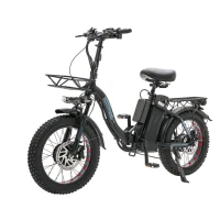 Электровелосипед Minako F11 Dual черный